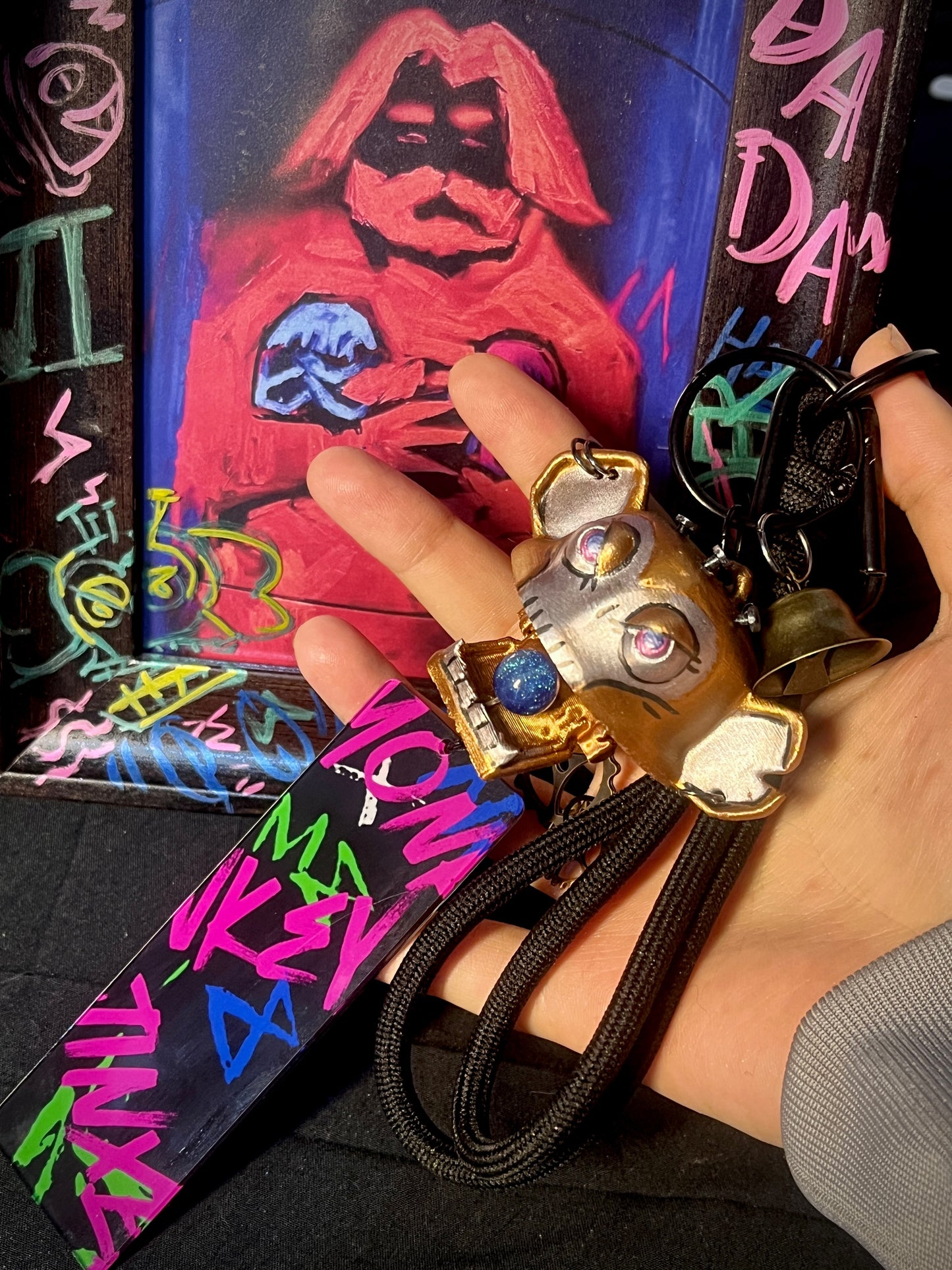 Arcane: Mechanical Little Monkey Keychain