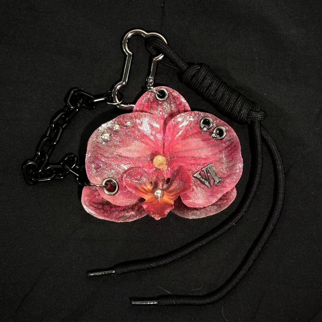 Jinx & Vi Twin Flowers | Handmade Resin Phalaenopsis Pendant
