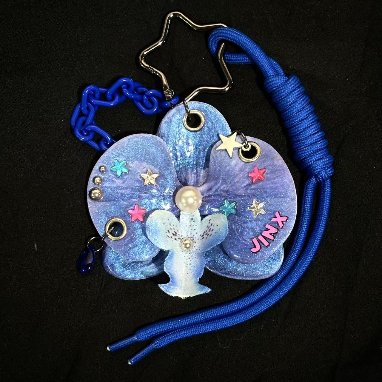 Jinx & Vi Twin Flowers | Handmade Resin Phalaenopsis Pendant